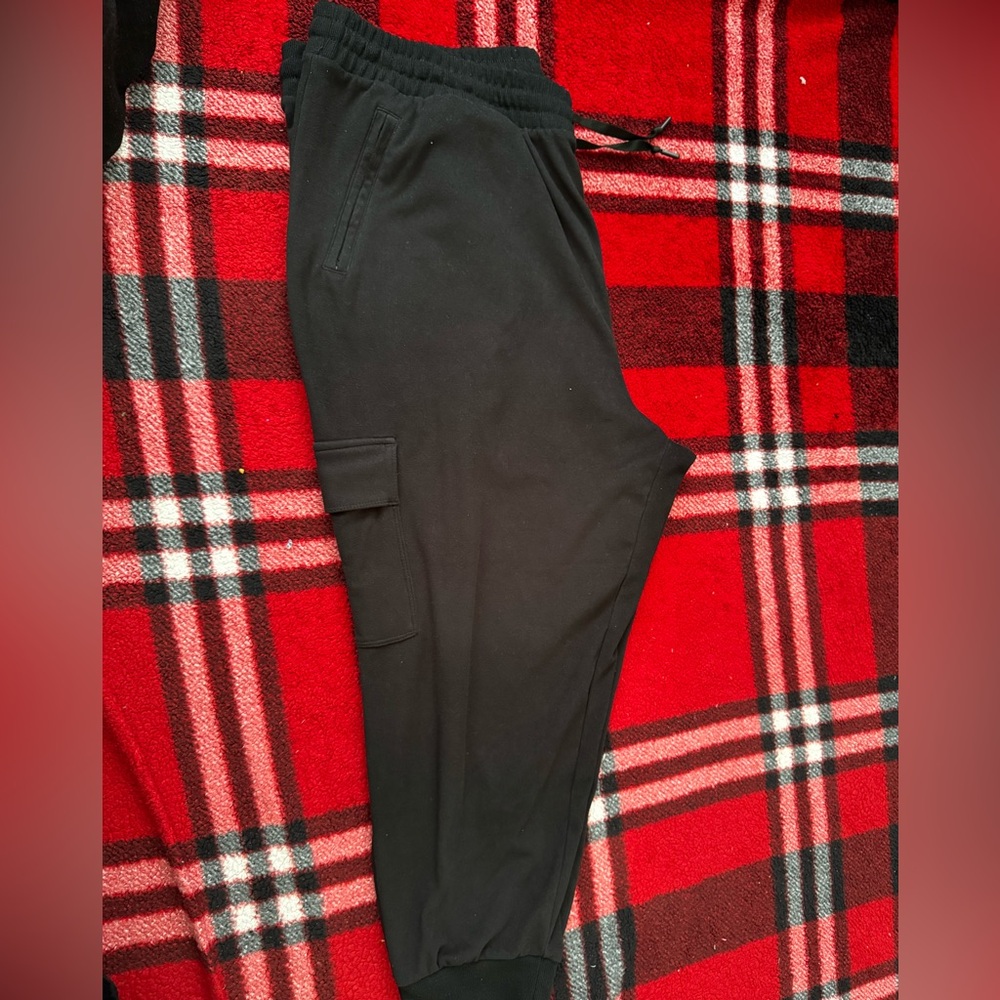 2/$35- Torrid Black Happy Camper Joggers
